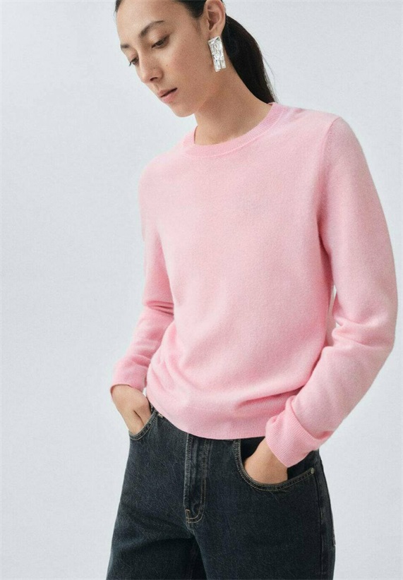 Mango Strickpullover - pink