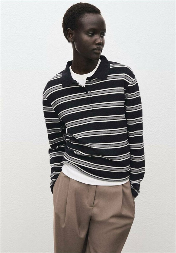 Mango Langarmshirt - royal blue/royal