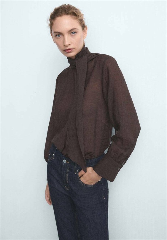 Mango Jeans Bootcut - open blue/blau