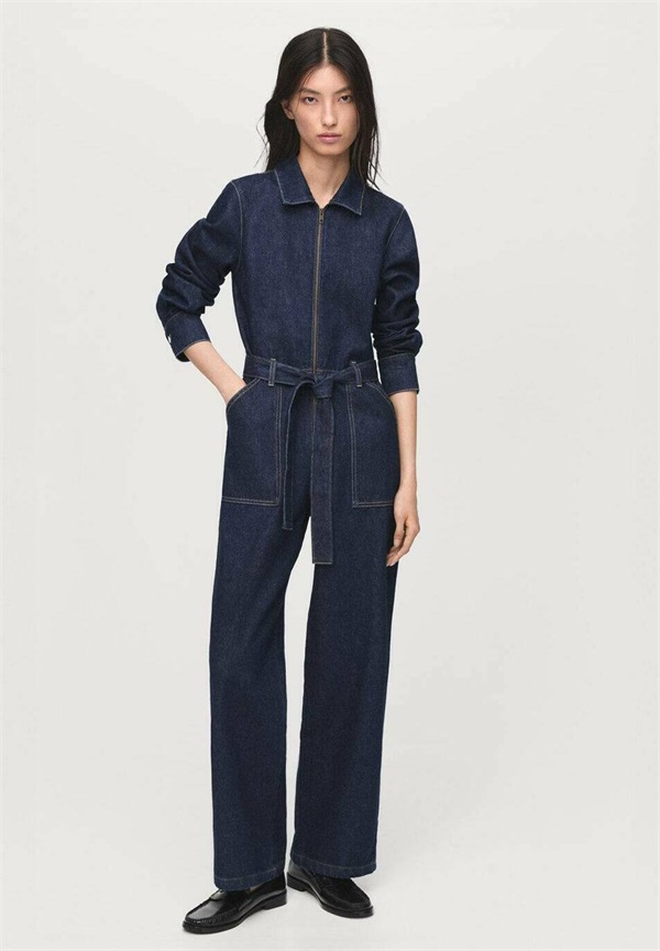 Mango Jumpsuit - blue/blau