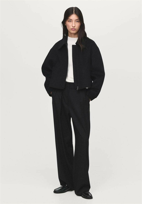 Mango ADULT - Leichte Jacke - black/schwarz