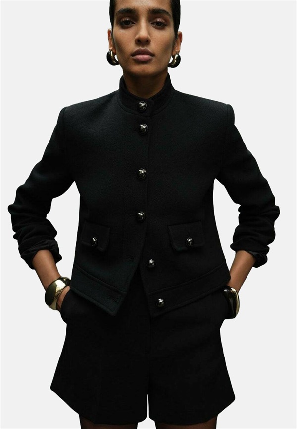 Mango Leichte Jacke - black/schwarz