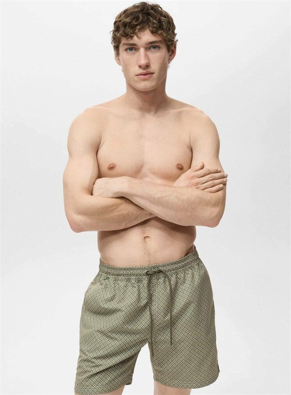 Mango GEO - Badeshorts - khaki