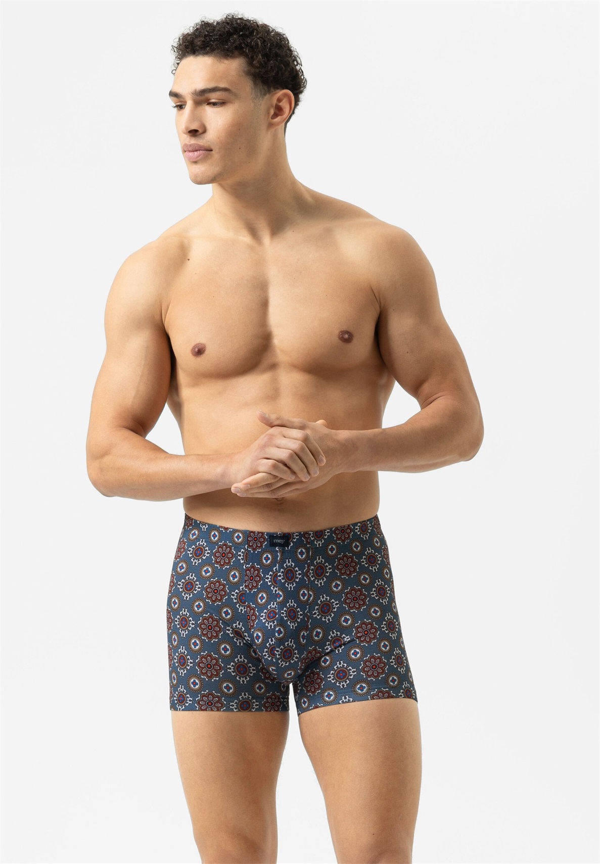 mey Boxer Briefs - galactic blue/petrol