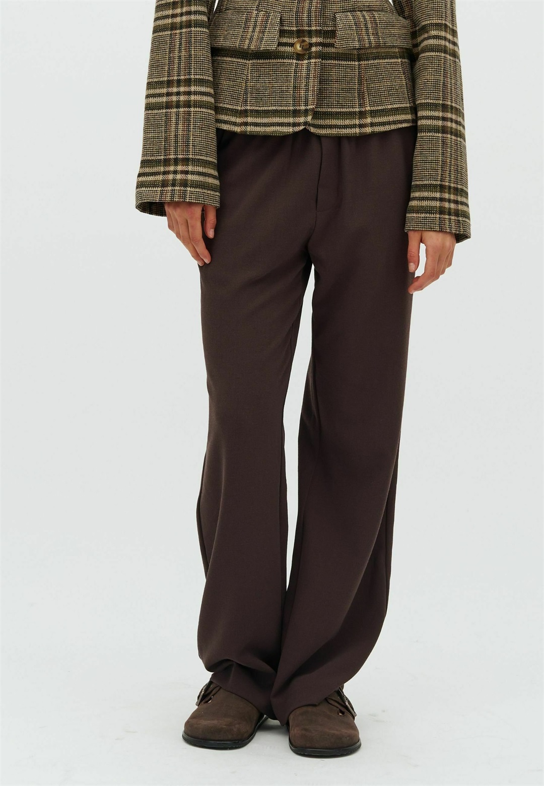 mbyM PHILLIPA - Stoffhose - java/braun