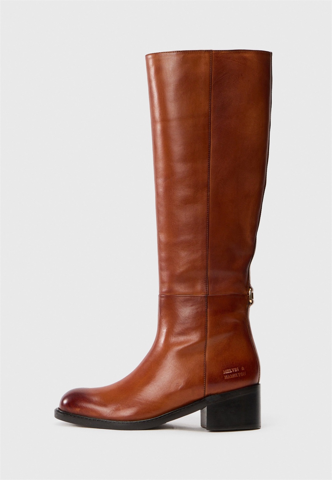 Melvin & Hamilton SHAY - Stiefel - tan/gold-coloured/rich tan/brown/cognac