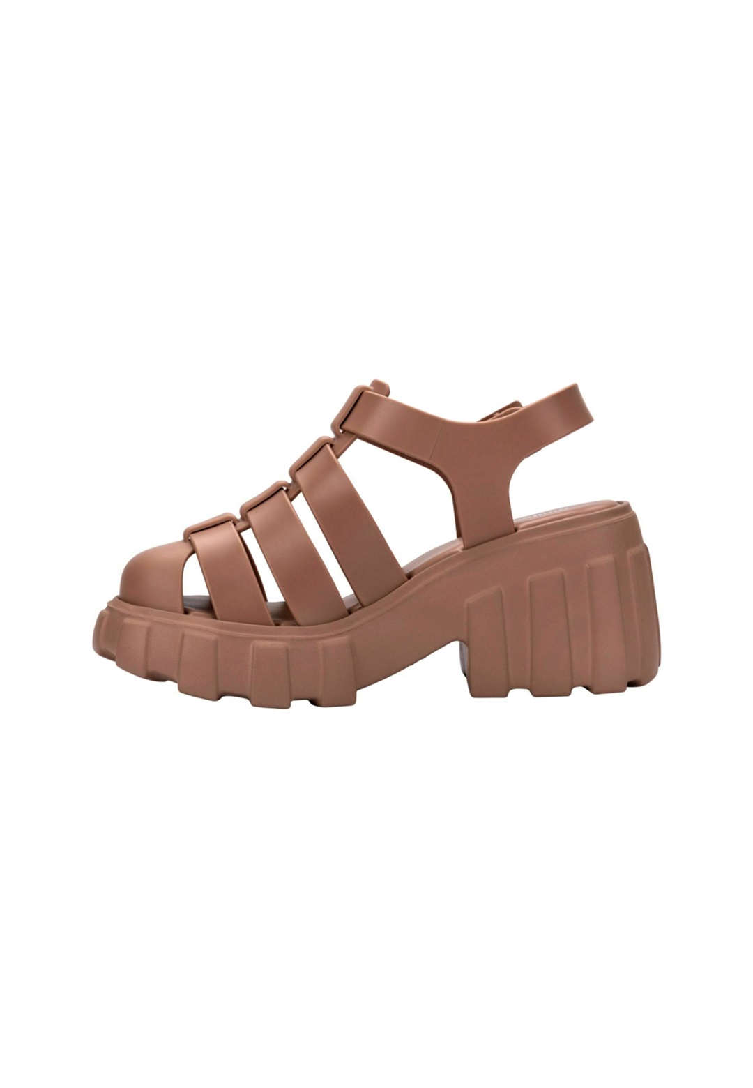 Melissa MEGAN - Plateausandalette - bk brown/braun