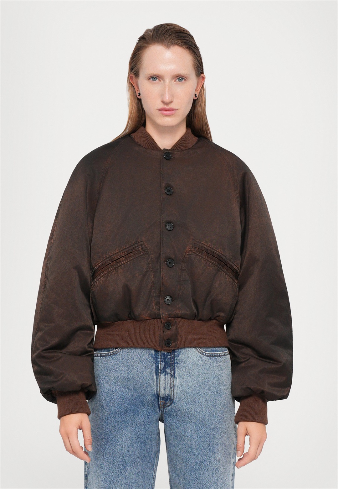 MM6 Maison Margiela SPORTSJACKET - Bomberjacke - brown/braun