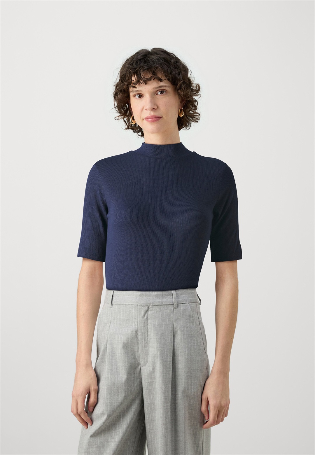 Modström KROWN - T-Shirt basic - navy night/dunkelblau