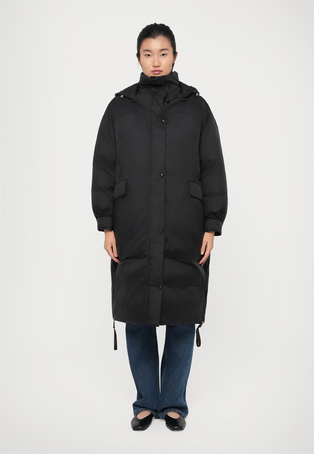 MAX&Co. MERANO - Wintermantel - schwarz/schwarz