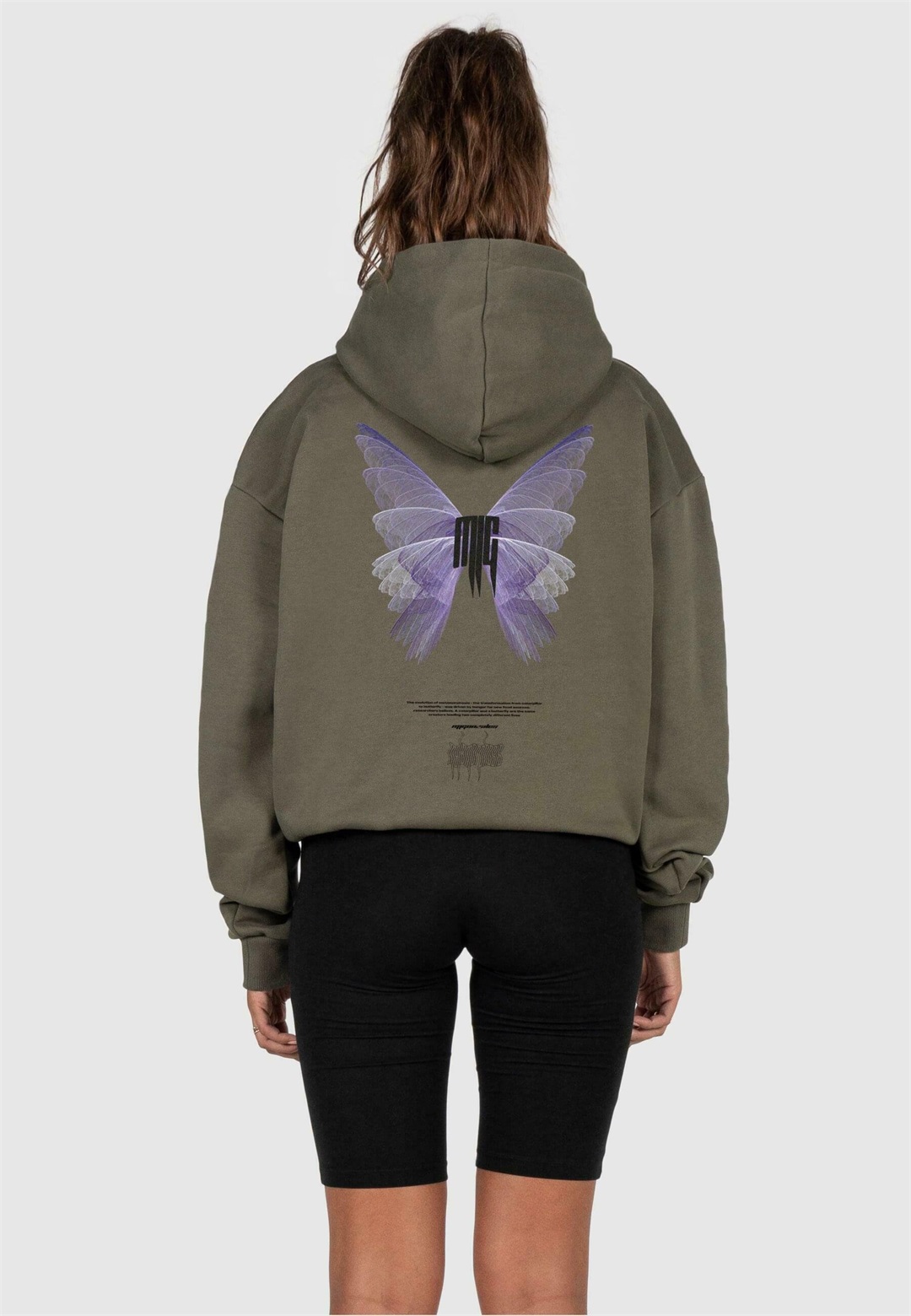 MJ Gonzales METAMORPHOSE V X HEAVY - Kapuzenpullover - olive/oliv