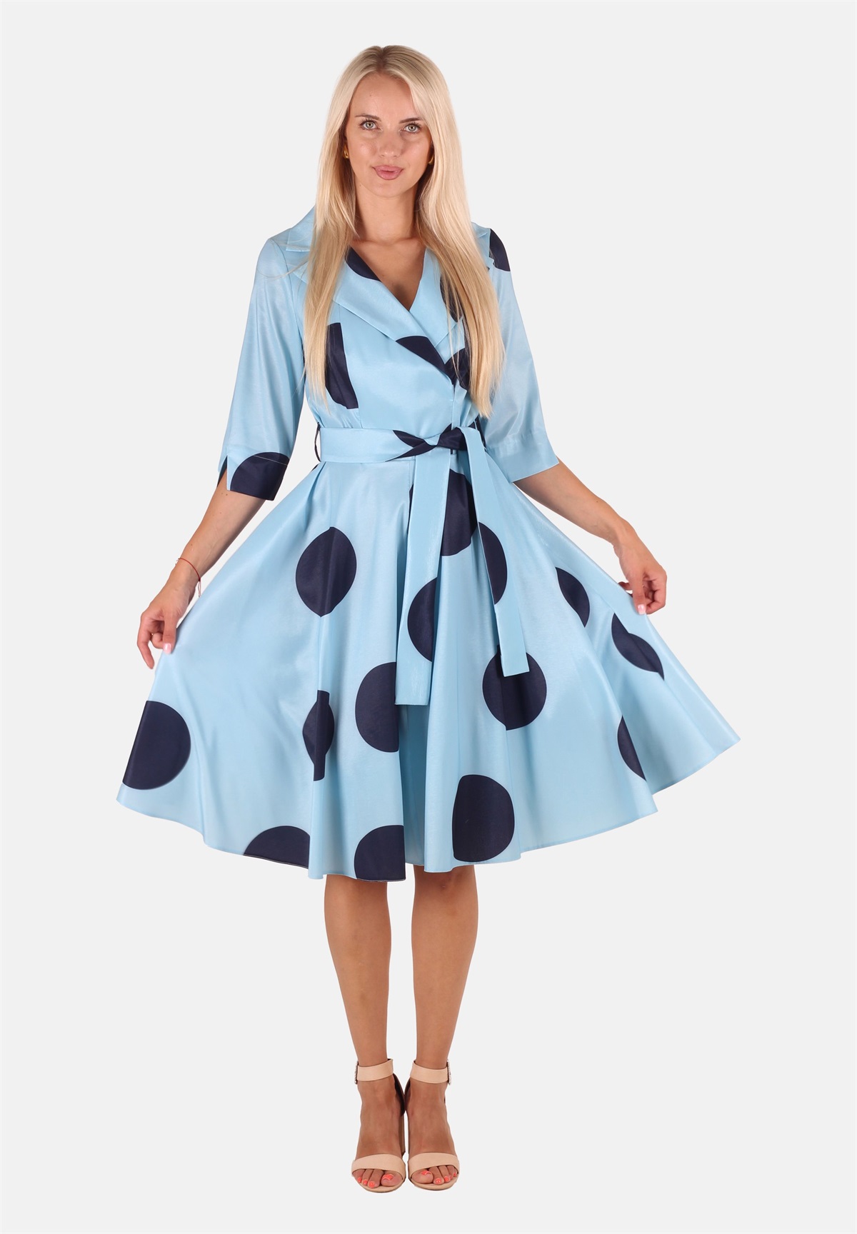 Margo collection KOKTAJLOWA - Freizeitkleid - wielokolorowy/mehrfarbig