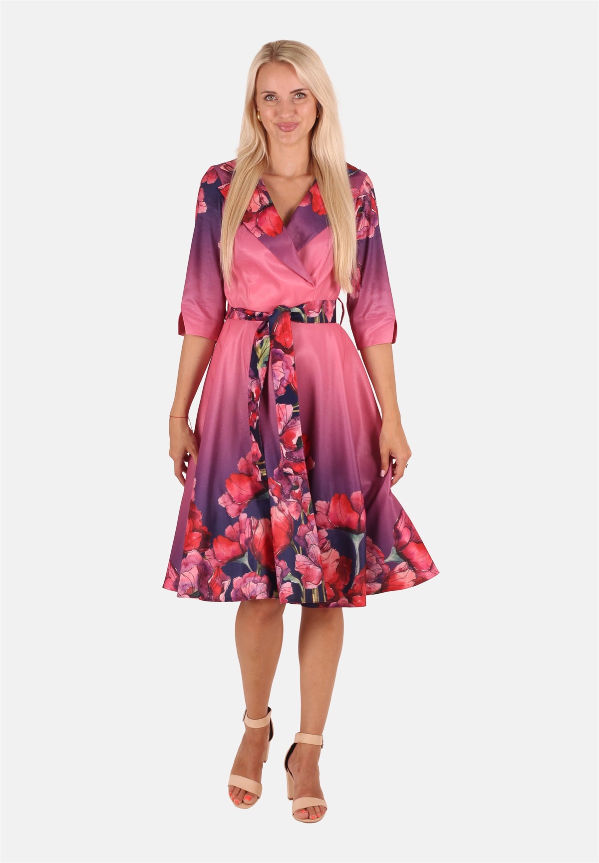 Margo collection Freizeitkleid - wielokolorowy/mehrfarbig