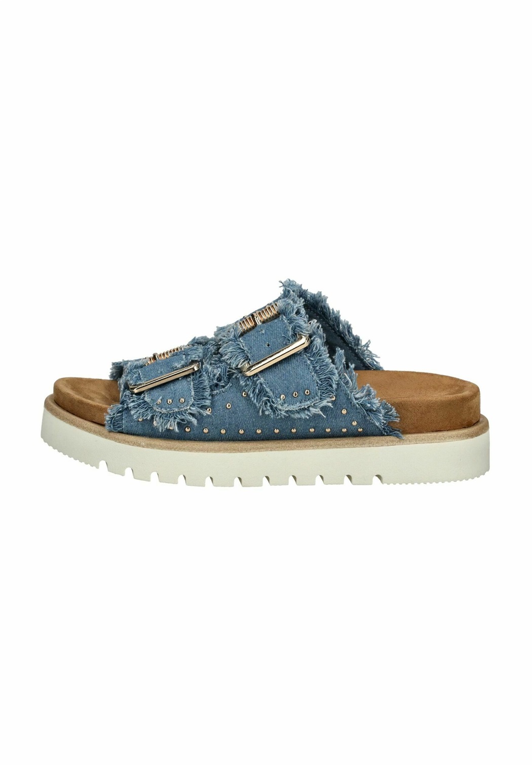 Mustang Pantolette flach - jeansblau/blau