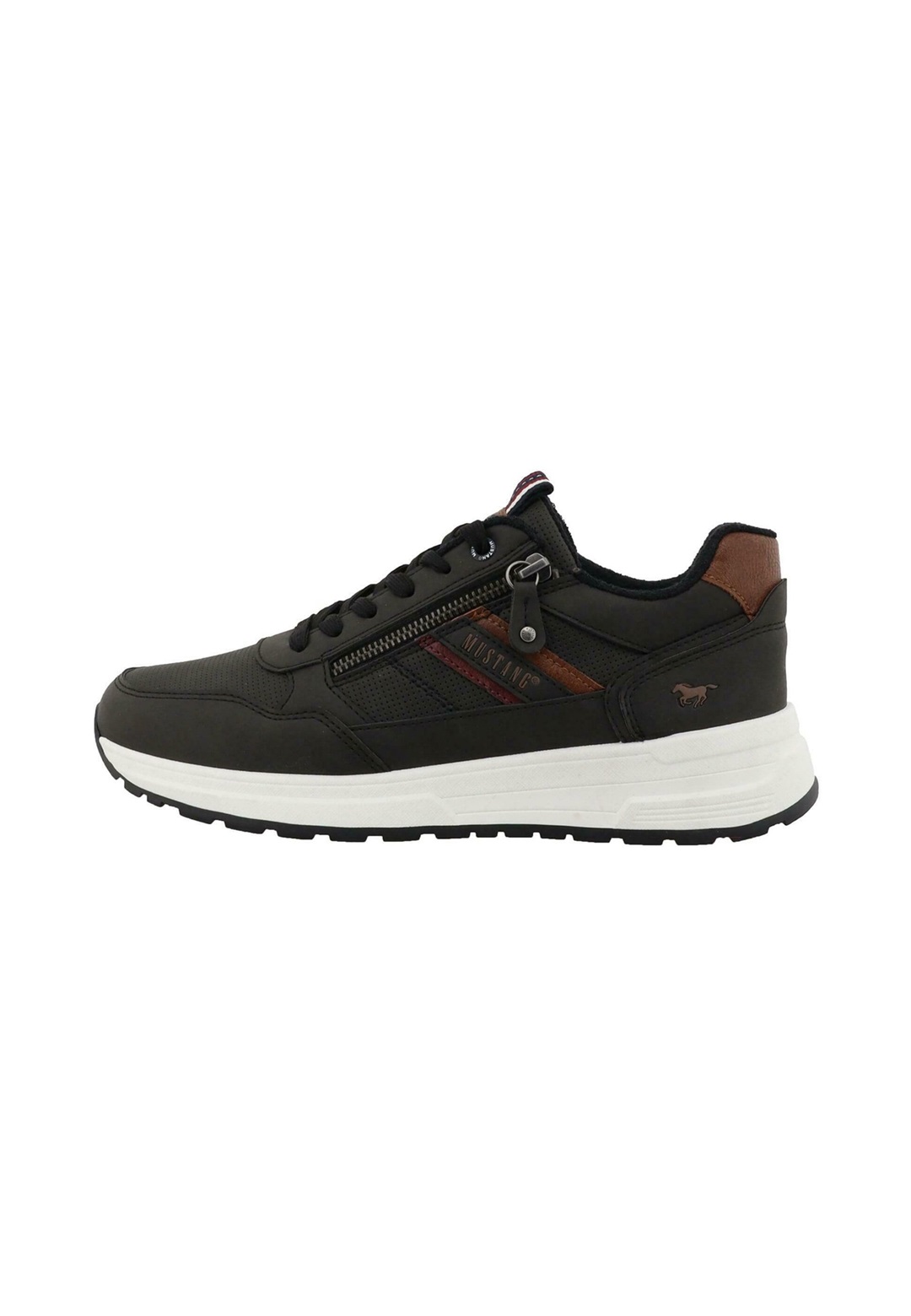 Mustang Sneaker low - black/schwarz