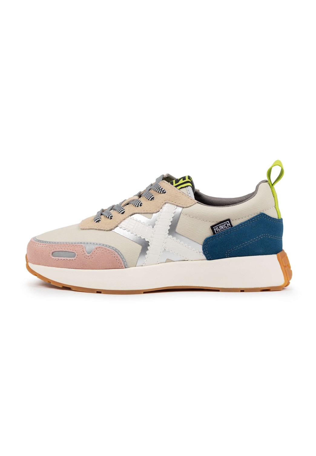 MUNICH XEMINE - Sneaker low - cream/mehrfarbig