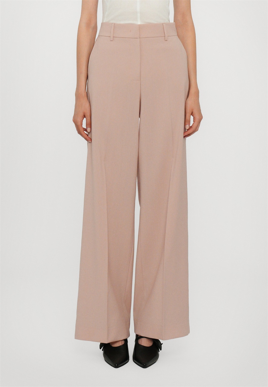 WEEKEND MaxMara VISIVO - Stoffhose - cipria/pink