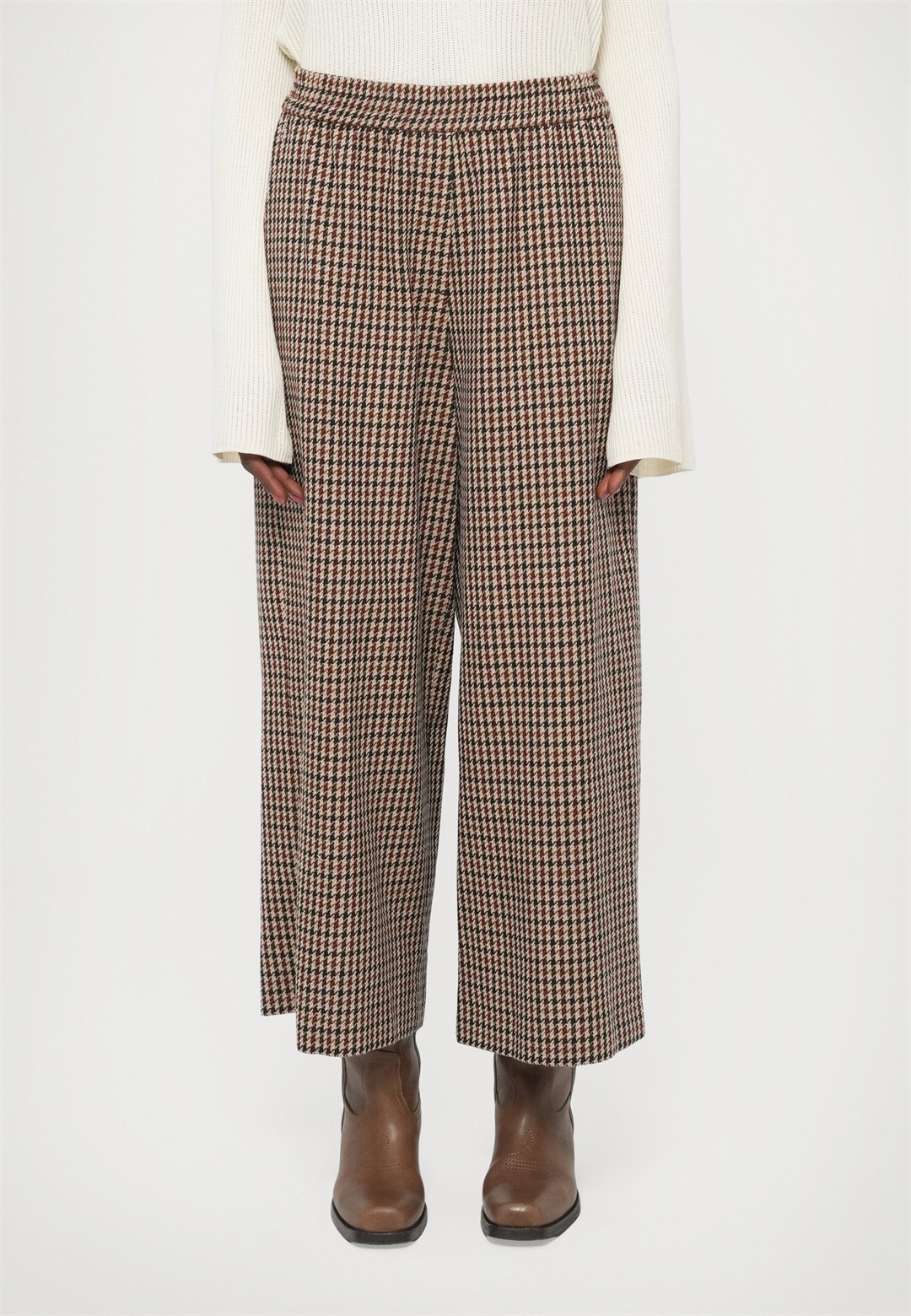 WEEKEND MaxMara EBE - Stoffhose - vinaccia/rot