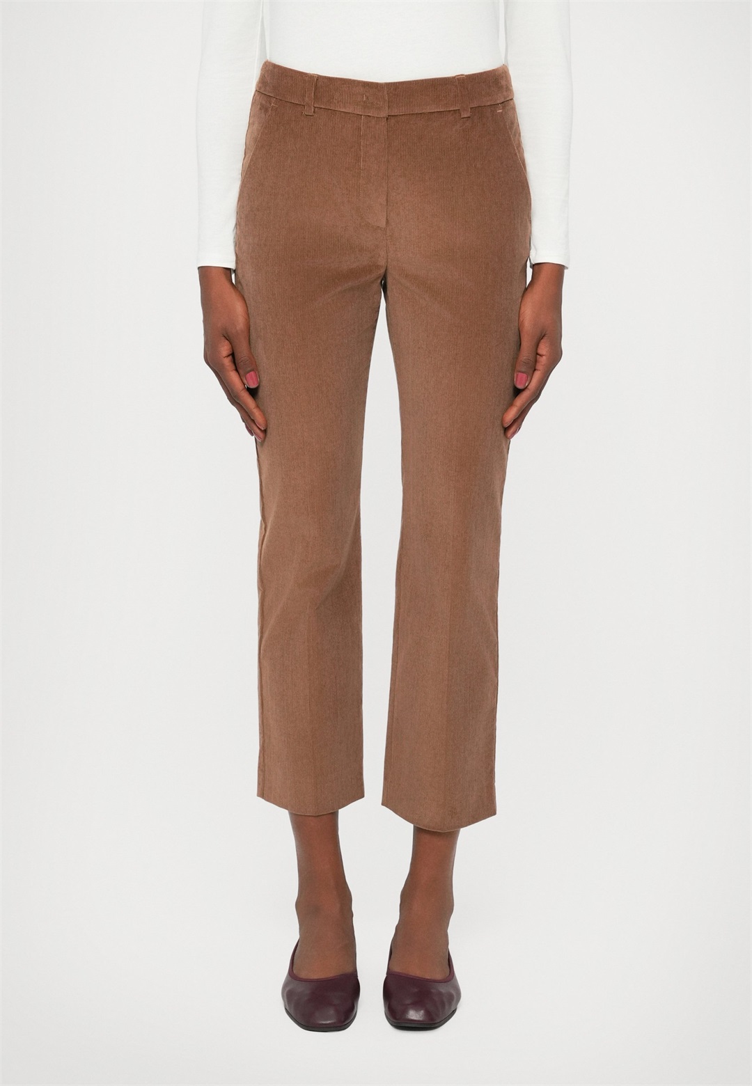 WEEKEND MaxMara MARRUCA - Stoffhose - nocciola/braun