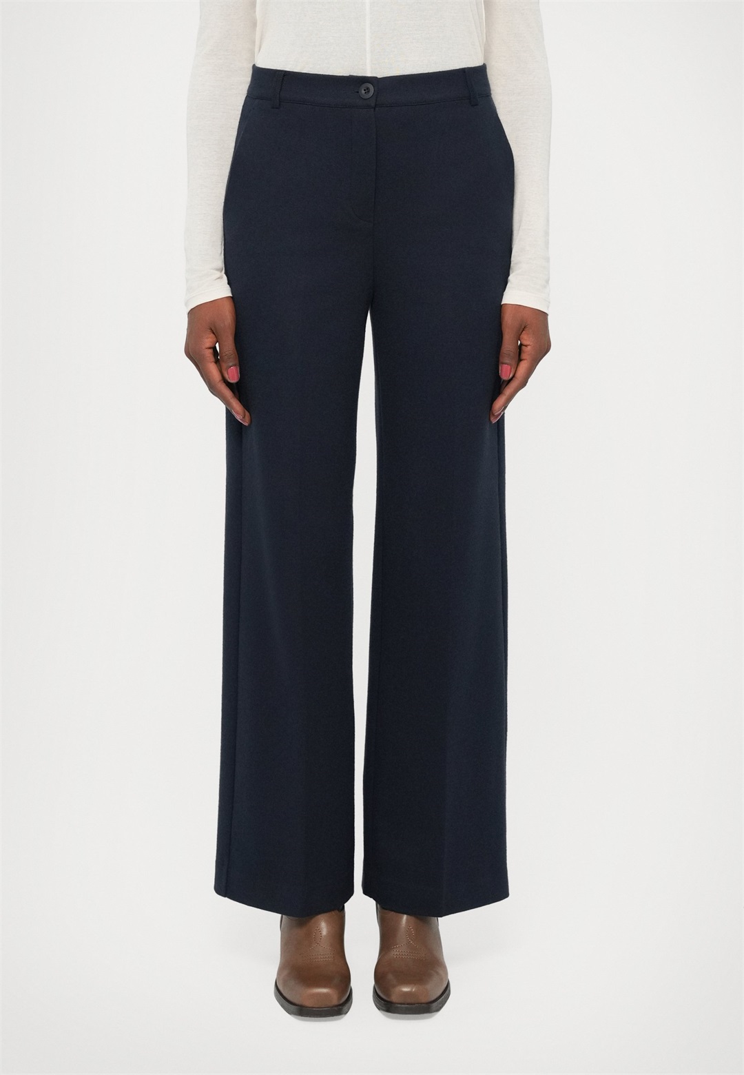 WEEKEND MaxMara ZELOTA - Stoffhose - blu/blau