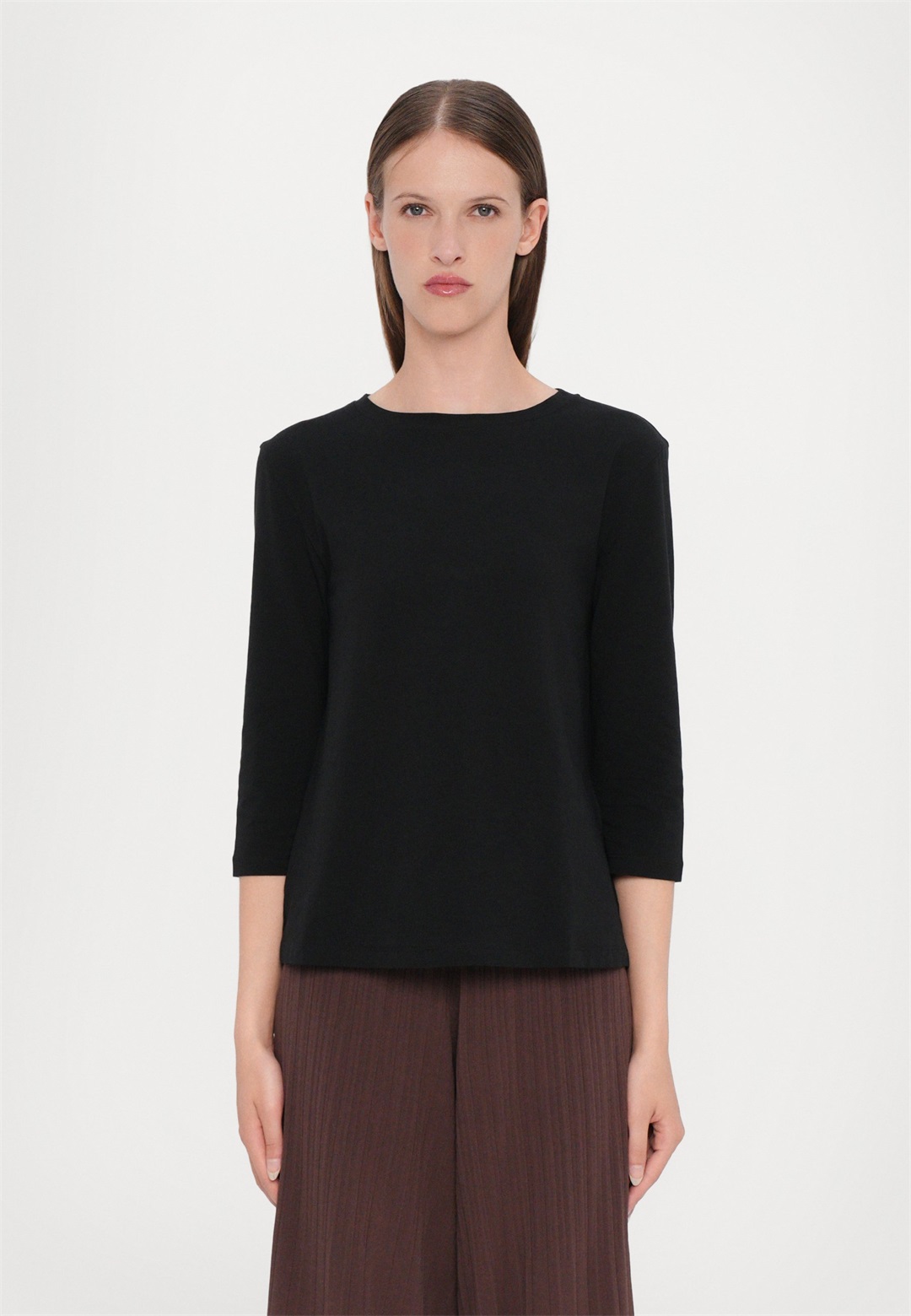 WEEKEND MaxMara MULTIA - Langarmshirt - nero/schwarz