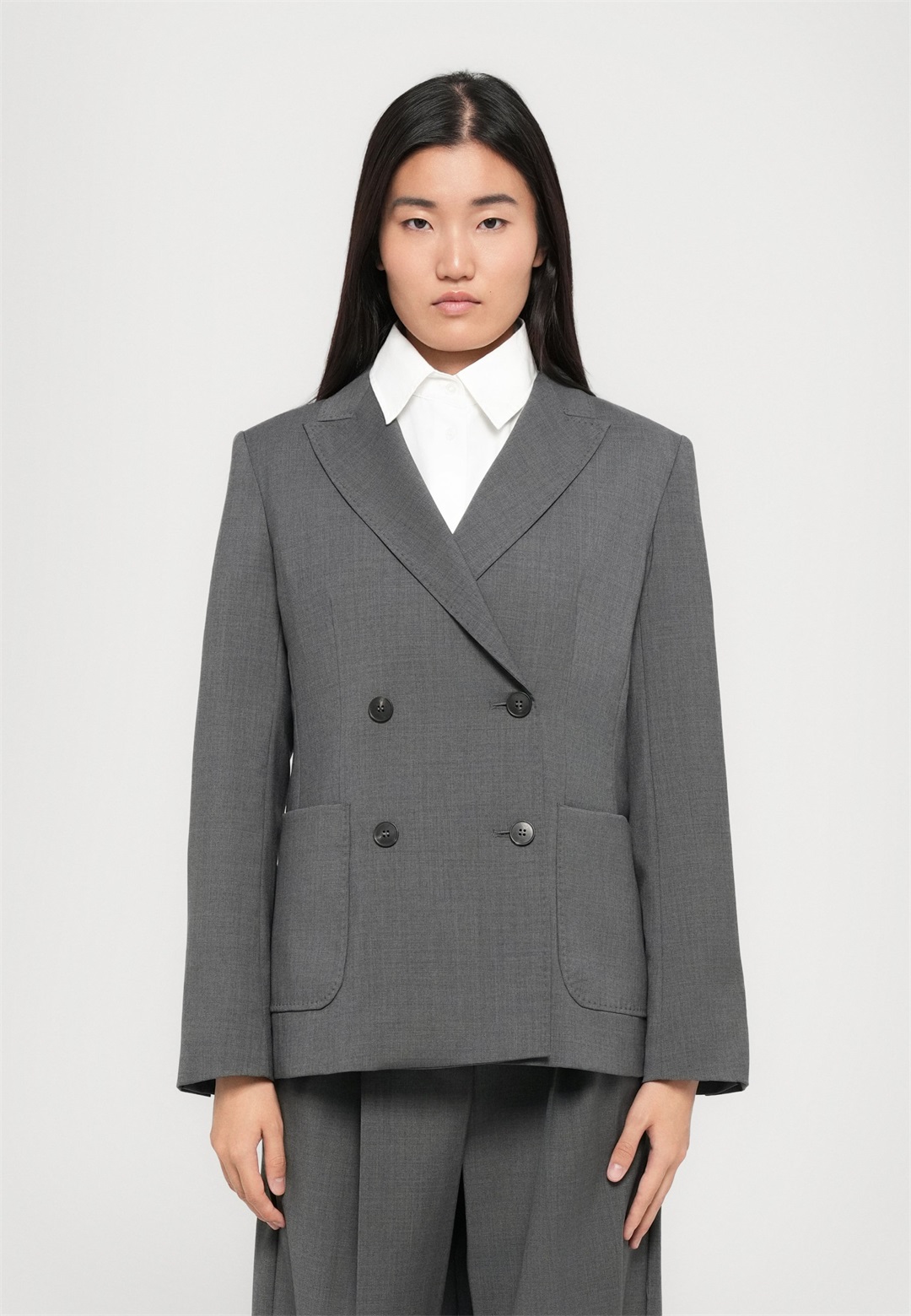 WEEKEND MaxMara ORNATI - Blazer - grigio medio/grau