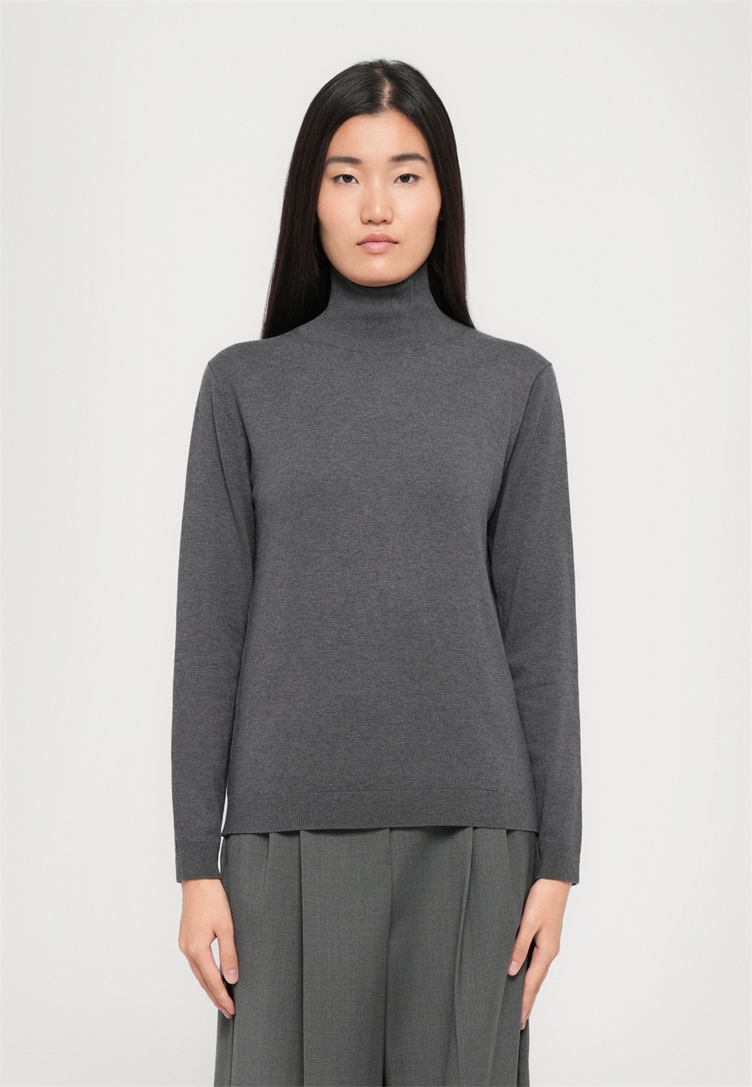 WEEKEND MaxMara KIKU - Strickpullover - grigio scuro/dunkelgrau