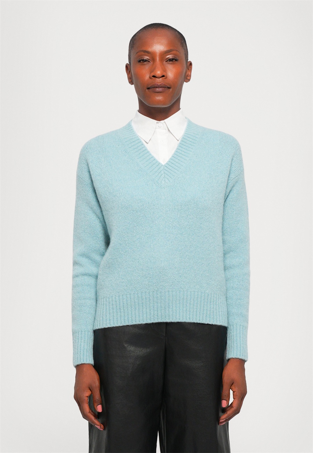 WEEKEND MaxMara VISITA - Strickpullover - azzurro/hellblau