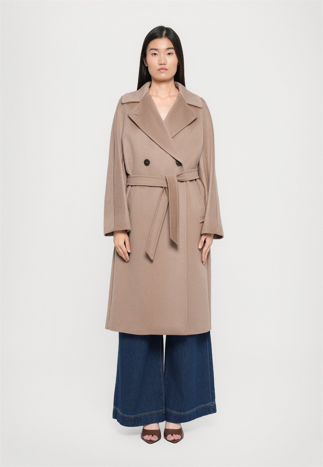 WEEKEND MaxMara RESINA - Klassischer Mantel - marron glace/hellbraun