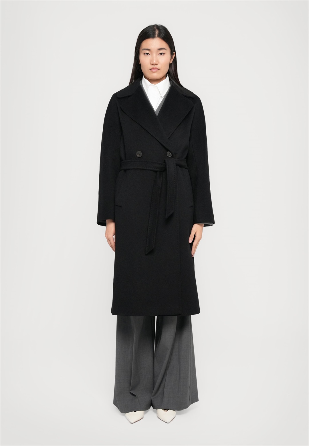 WEEKEND MaxMara CASCIA - Klassischer Mantel - nero/schwarz