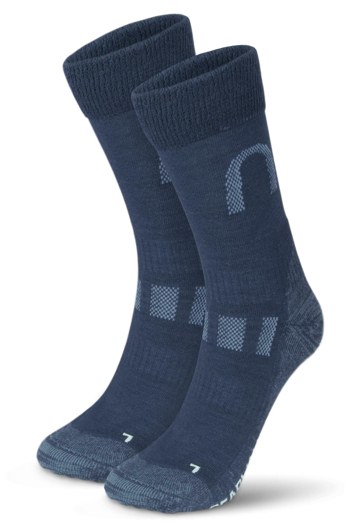 Normani MID CUT MERINO HIKERS 2 PACK - Socken - blau