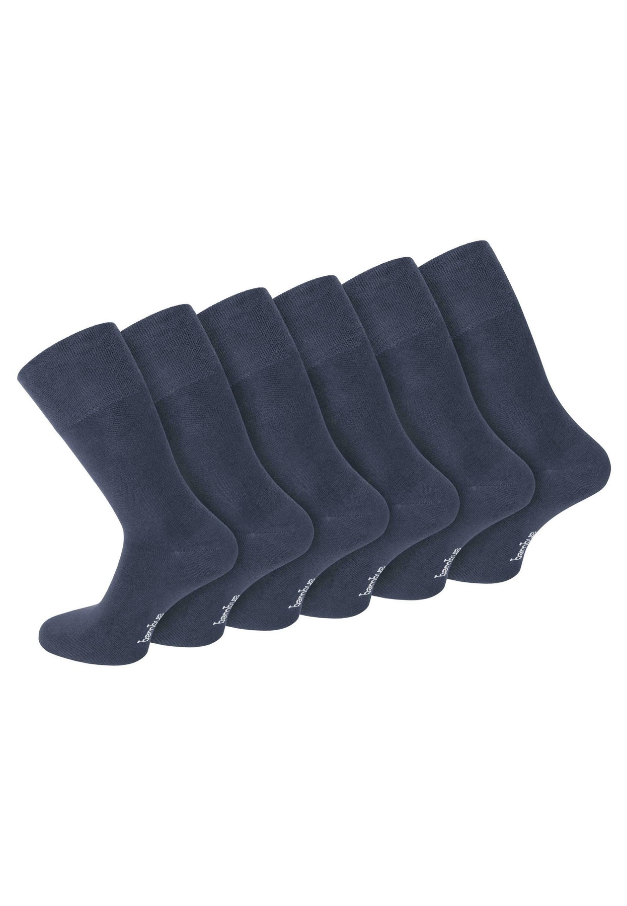 Normani 6 PAAR BAMBUS GESUNDHEITS - Socken - blau
