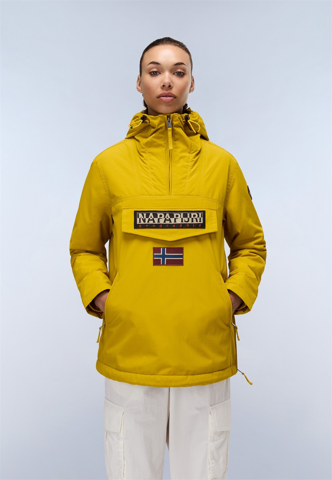 Napapijri RAINFOREST DIMITY - Leichte Jacke - gold flake/senf