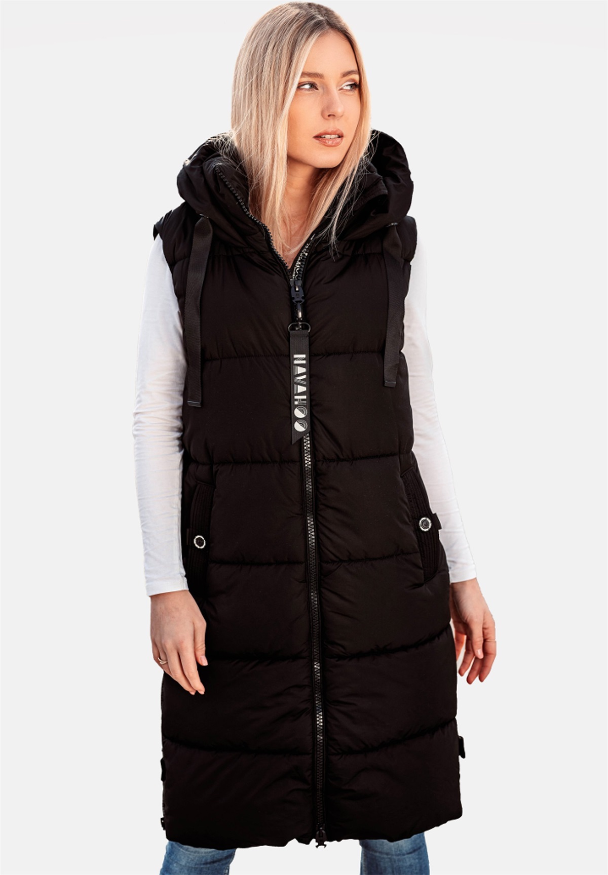 Navahoo SCHNUFFELCHEN - Weste - black/schwarz