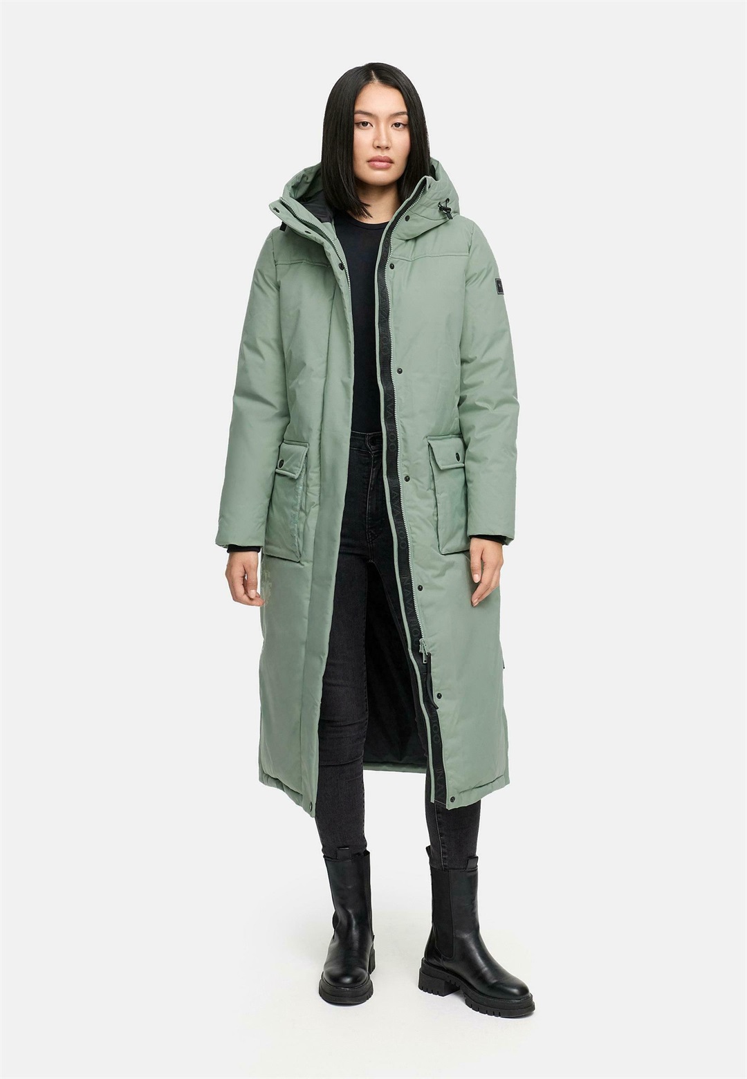 Navahoo WOLKENFROST XIV - Parka - smokey mint/mint