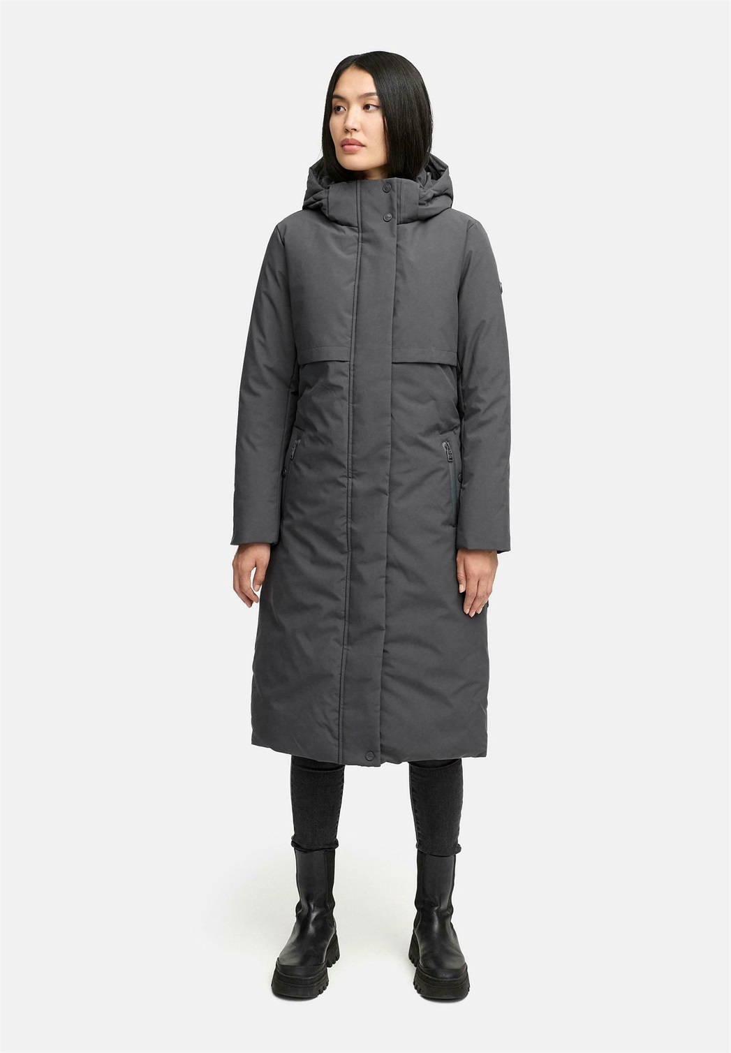 Navahoo WALDBUMMLER - Parka - mouse grey/grau