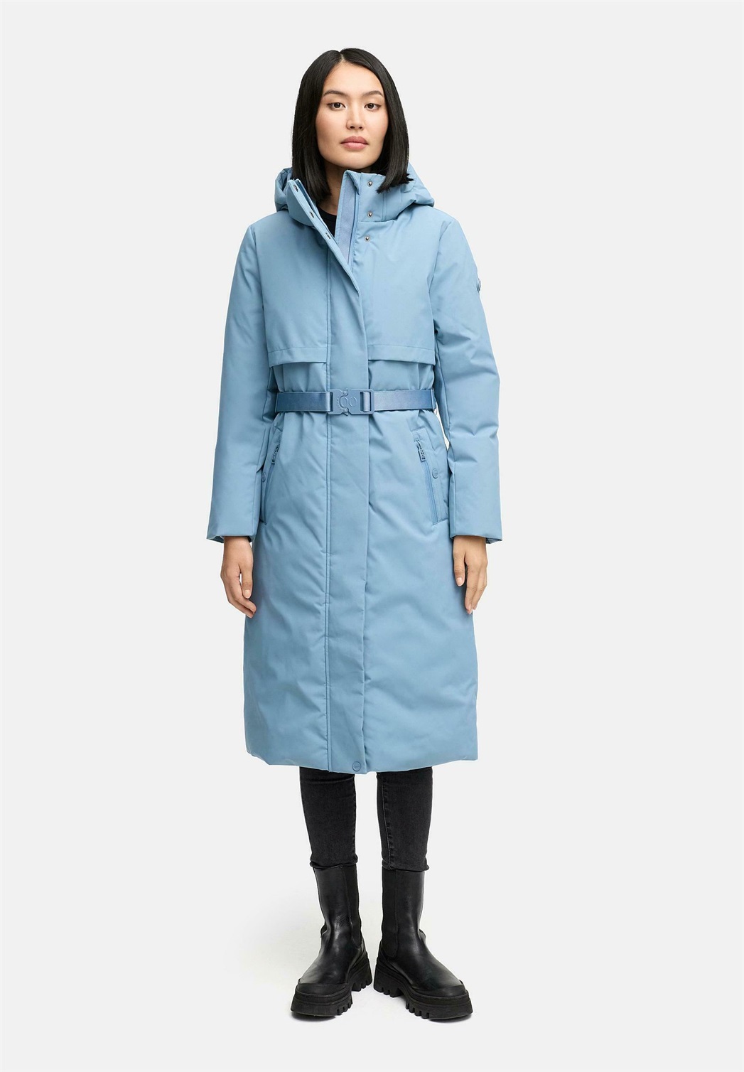 Navahoo WALDBUMMLER - Parka - powder blue/hellblau