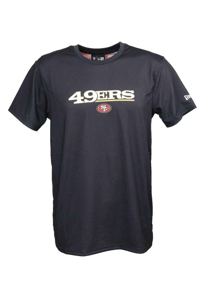 New Era SAN FRANCISCO BIG LOGO BACK - T-Shirt print - schwarz