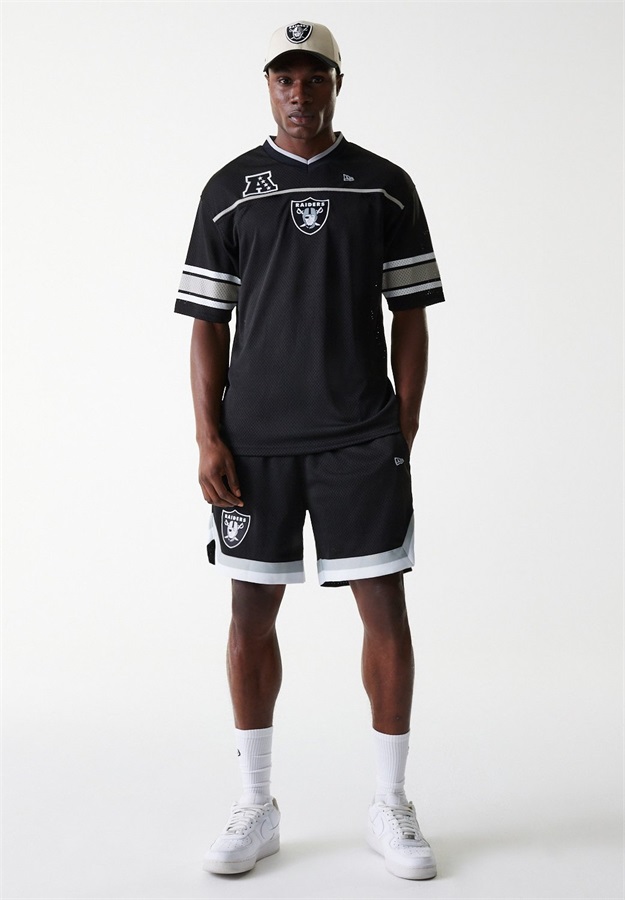 New Era NFL LAS VEGAS RAIDERS GRAPHIC - T-Shirt print - black/schwarz