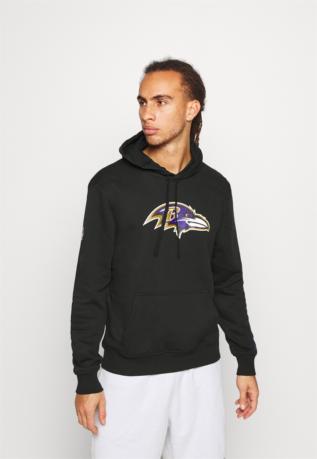 New Era NFL BALTIMORE RAVENS HOODIE - Vereinsmannschaften - black/schwarz