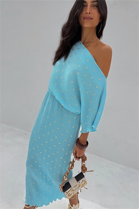 Never Fully Dressed TILLY DRESS - Cocktailkleid/festliches Kleid - blue/blau