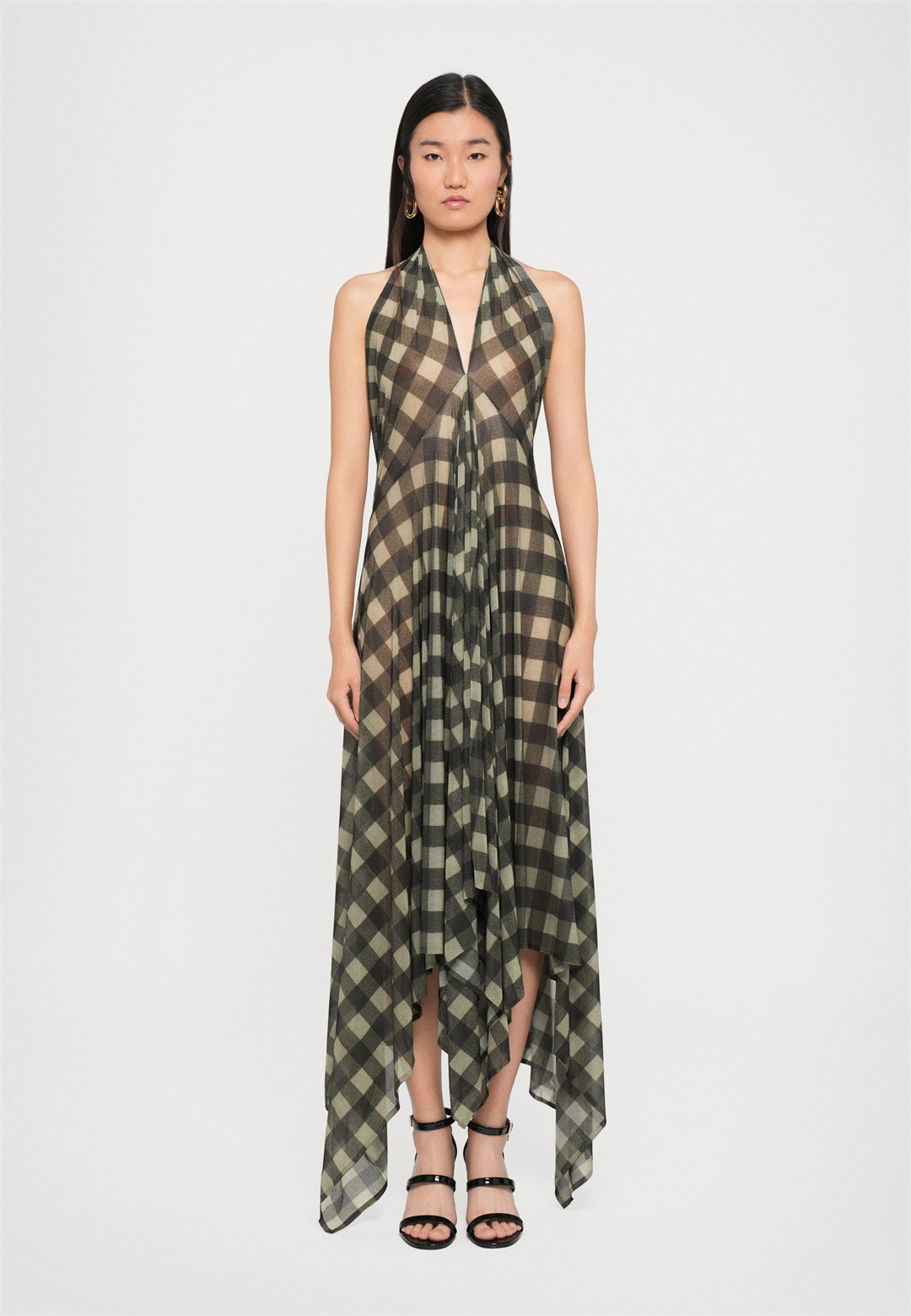 Norma Kamali Freizeitkleid - bark/braun