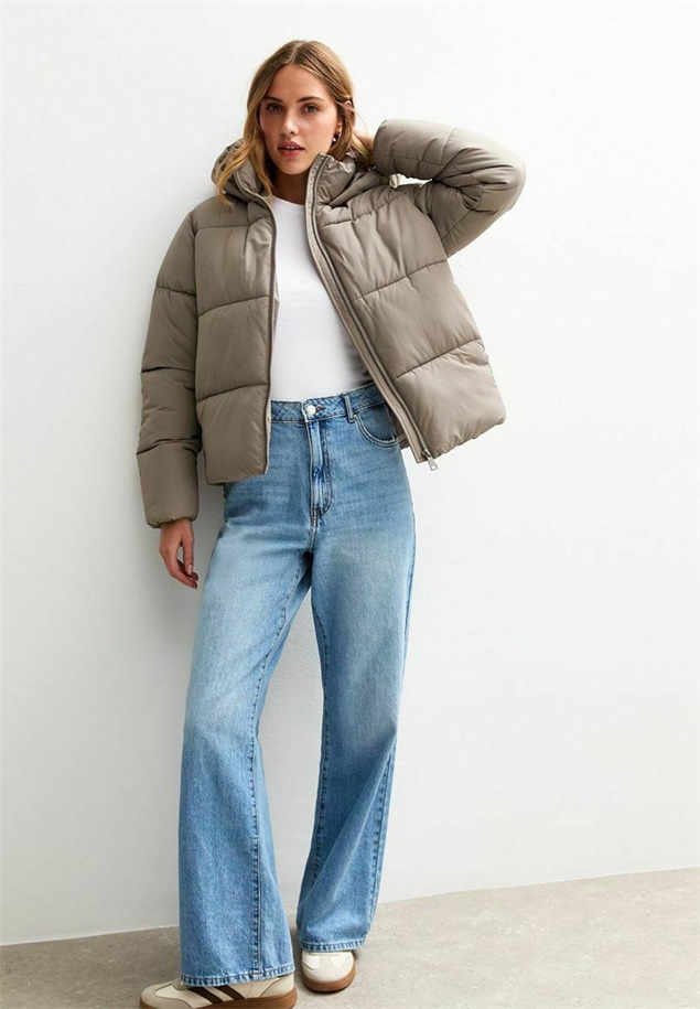 New Look PUFFER - Winterjacke - mink/beige