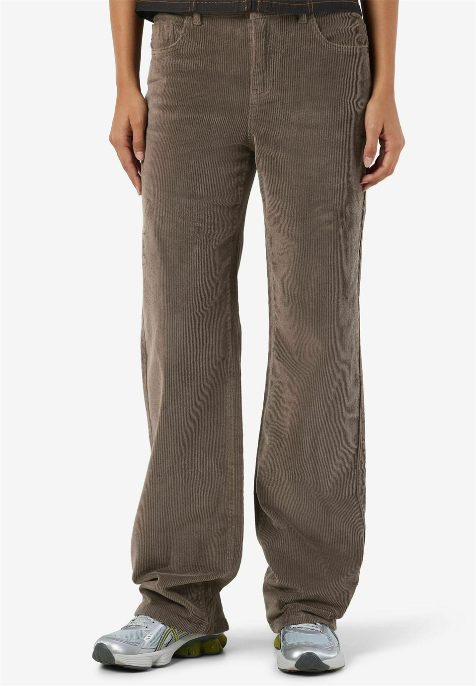 Noisy May YOLANDA - Jeans Relaxed Fit - morel/oliv