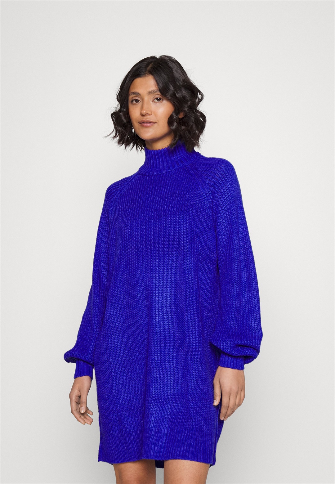 Noisy May NMTIMMY DRESS - Strickkleid - dazzling blue/blau