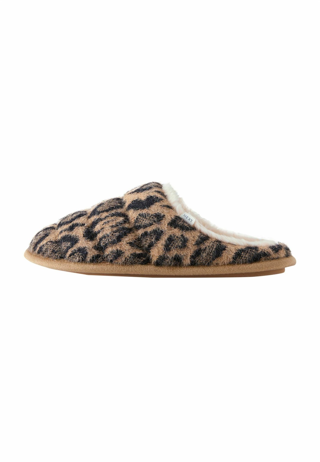 Next REGULAR FIT - Hausschuh - animal print/braun