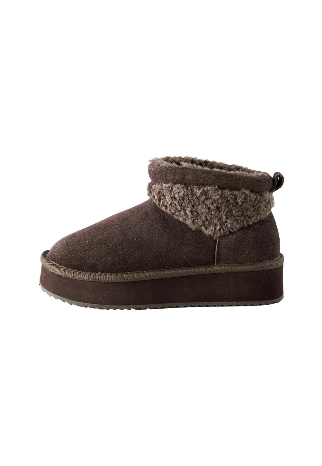 Next REGULAR FIT - Snowboot/Winterstiefel - chocolate brown suede/braun