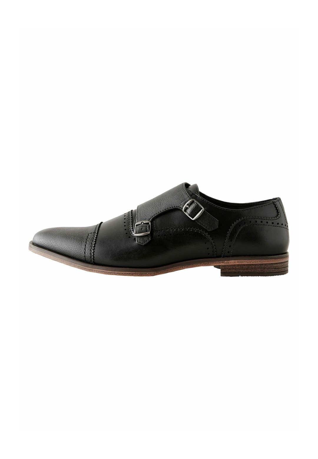 Next DOUBLE MONK TOE - Slipper - black/schwarz