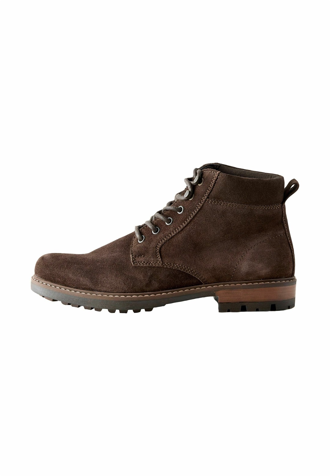 Next REGULAR FIT - Schnürstiefelette - brown/braun