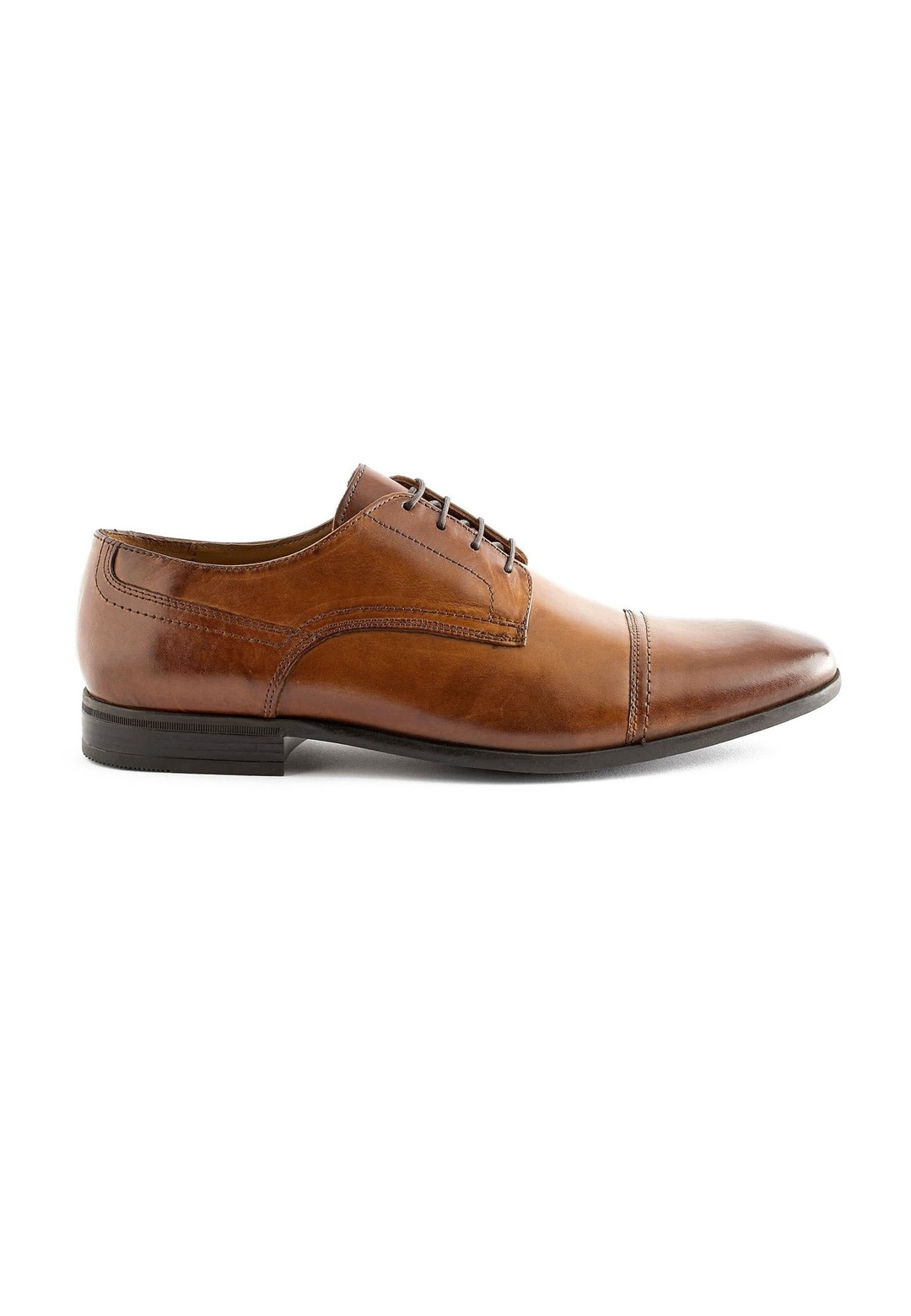 Next DERBY TOE CAP STANDARD - Business-Schnürer - tan brown/braun